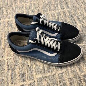 Vans Old Skool Blue Black Sneakers 13